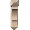 Ekena Millwork Balboa Arts and Crafts Rough Sawn Bracket w/ Offset Brace, Douglas Fir, 8"W x 28"D x 32"H BKT0806X28X32BOA03RDF - alternate 3